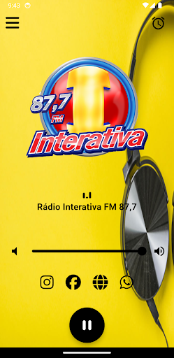 Android application Rádio Interativa Fm 87,7 screenshort