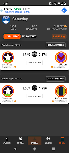 Sportsdeck - Dream Team Screen 2