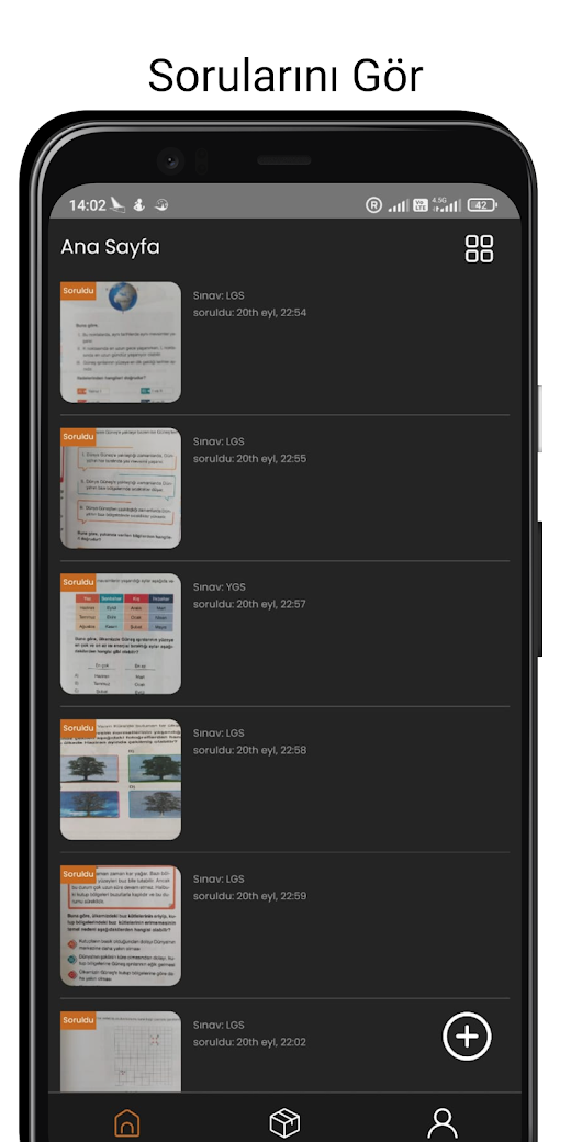 Android application BulutaSor screenshot
