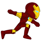 Superhero Ironmax Dotman Run icon