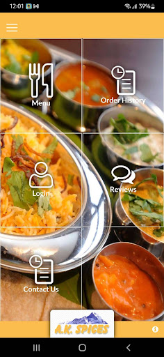 A.K. Spices Screen 3