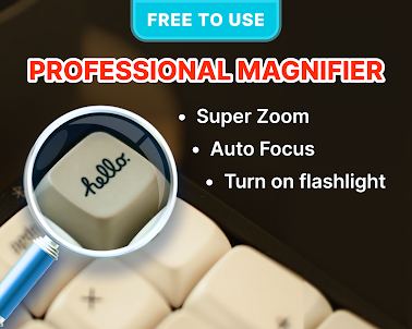 Magnifier App - Maglight Plus