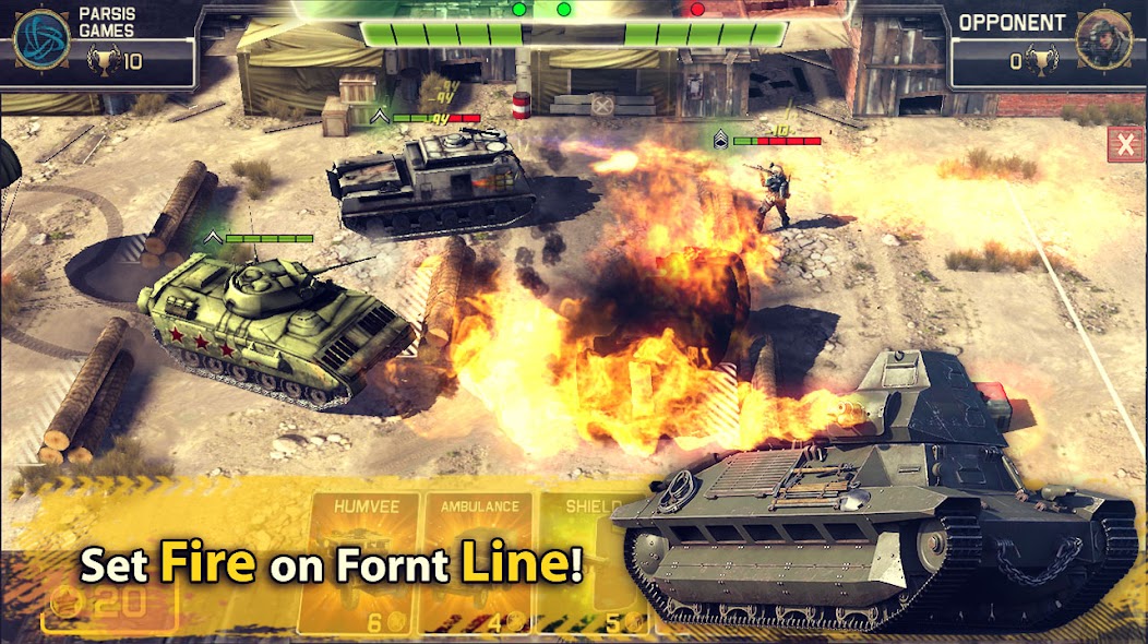 Frontline Army:Assault Warfare banner