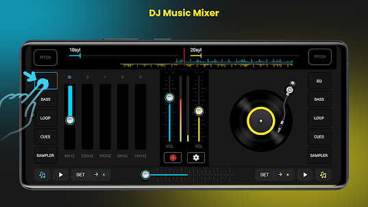MixMaster Pro - DJ Music Mixer