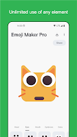 screenshot of Emoji Maker: Create stickers