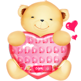 Teddy Bear Keyboard Theme icon