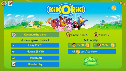 Kikoriki. Collect pairs Screen 2