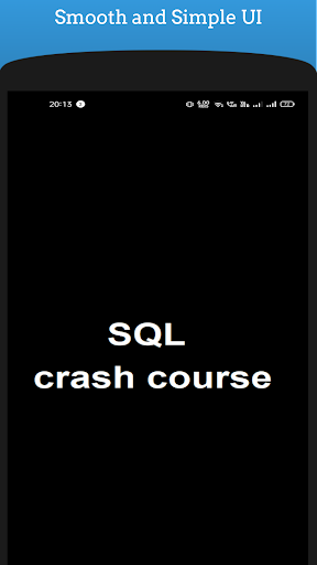 Android application SQL : crash course screenshort