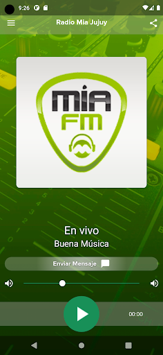 Android application Radio Mia Jujuy screenshort