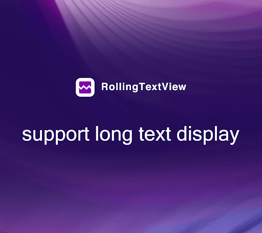 RollingTextView Screen 2