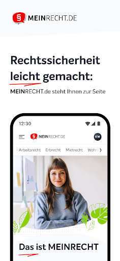 Android application MEINRECHT-Kundenbereich screenshort