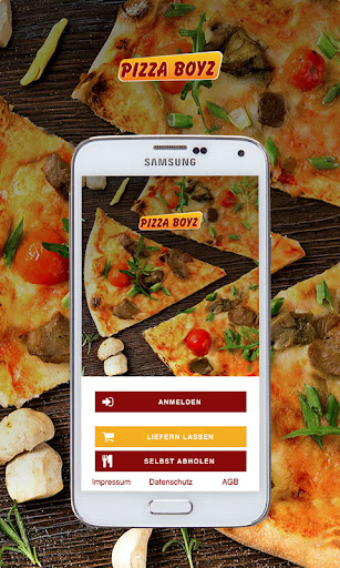 Android application Pizza Boyz Deutschland screenshort