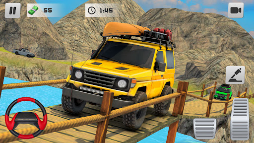 Offroad Jeep Driving Car Game Screen 2