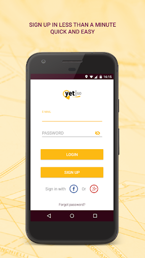 YetGo Driver Screen 2