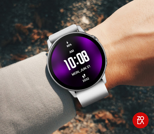 Purple Elegant Pro Watch Face