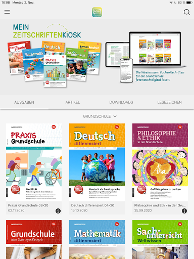 Android application Zeitschriftenkiosk screenshort