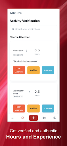 Altruize Screen 2