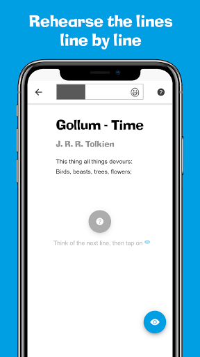Learn your lines with Wozzol Screen 3