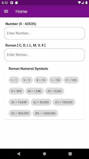 Roman Numeral Converter