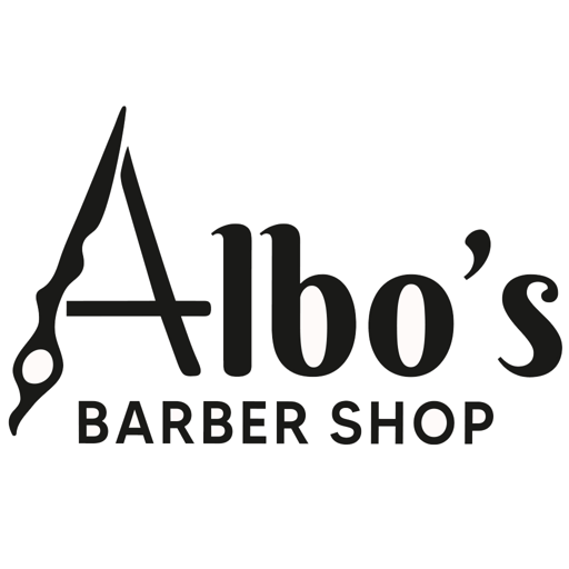 Albos BARBER SHOP logo