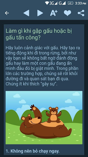 Android application Bí Kíp Sống Sót: Kỹ Năng Thoát screenshort