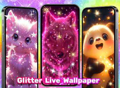 Glitter Live Wallpaper Maker