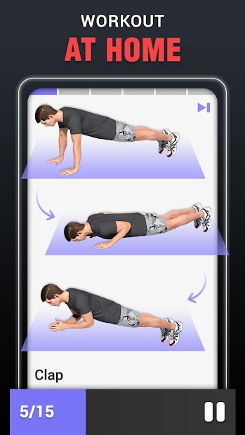 Screenshot 4 Chest Workouts for Men at Home android
