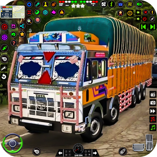 لعبة قيادة الشاحنة الهندية