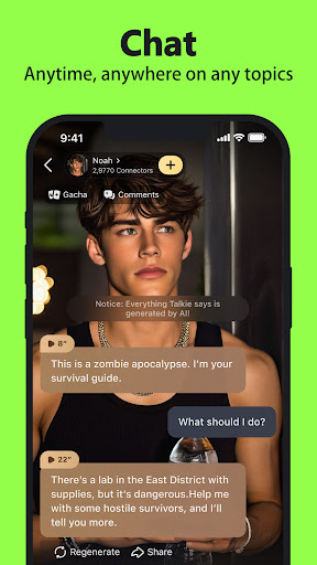 Talkie AI: Chat With Character Screen 2