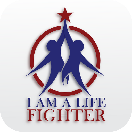 I AM A LIFE FIGHTER logo