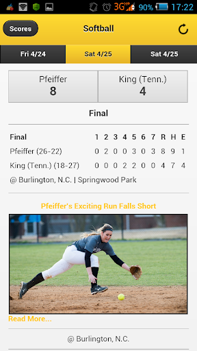 Go Falcons Front Row