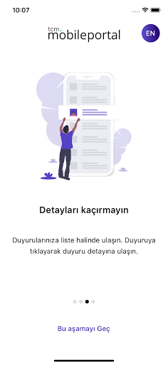 Mobile Portal Screen 2