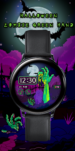 Android application Halloween Zombie Green Hand_Wa screenshort