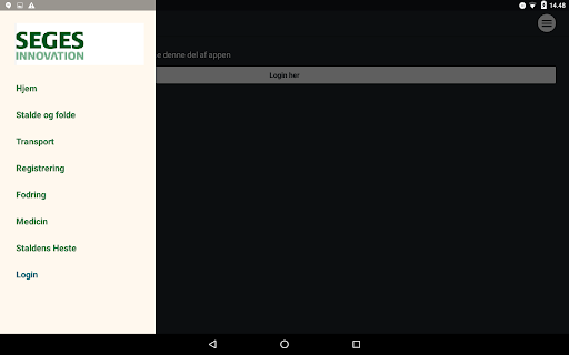 Android application Hestelex screenshort