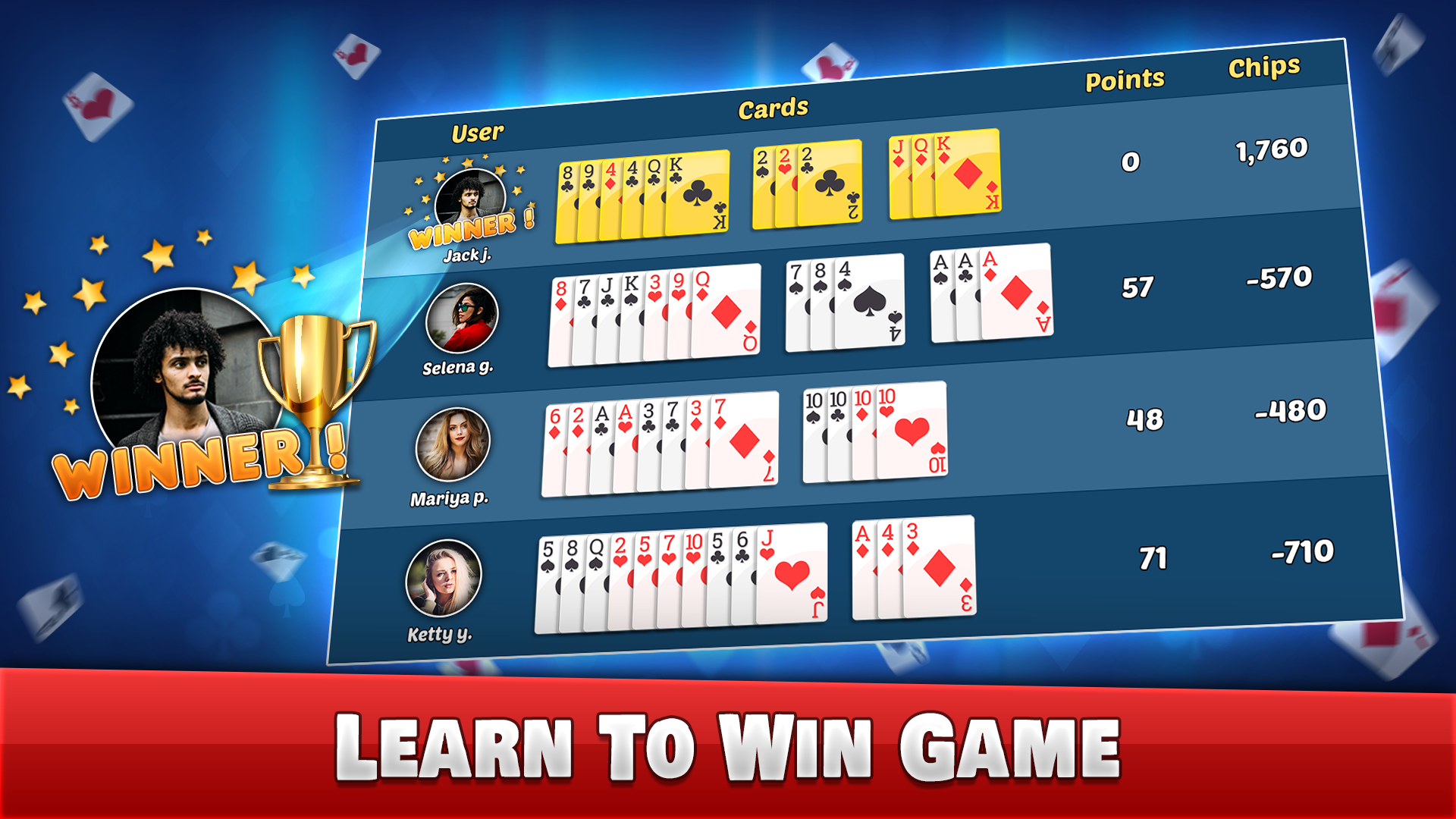 Android application Rummy - Ludo, Callbreak & More screenshort
