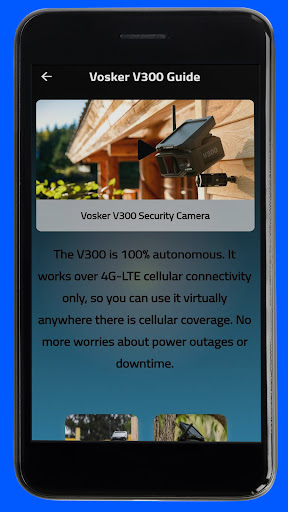 Android application vosker v300 guide screenshort