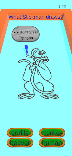 What Stickman draws? Screen 2