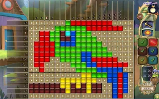 Fantasy Mosaics 28: Treasure Map - Screenshot 1