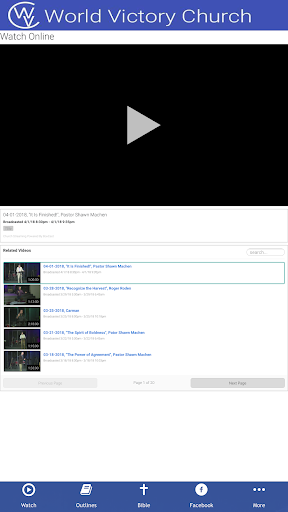 Android application WVC Moody screenshort