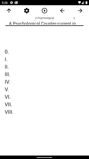 Android application Book, A Psychological Counter- screenshort