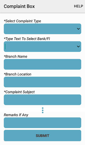 BB Complaints Screen 3