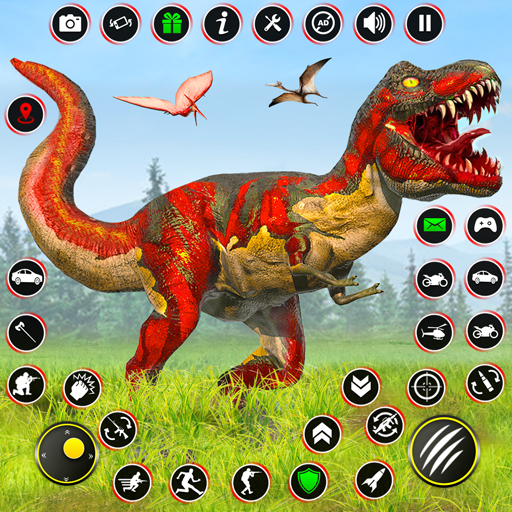 Wild Dino Hunting - Gun Games  Icon