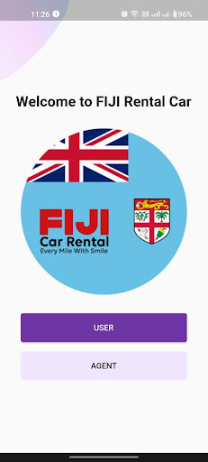Android application Fiji Car Rentals screenshort