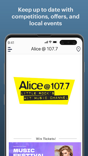 Alice @ 107.7 Screen 3