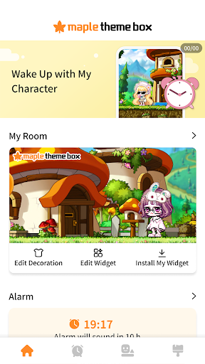Screenshot of Maple Theme Box