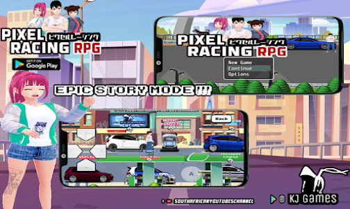 Pixel Racing Rpg