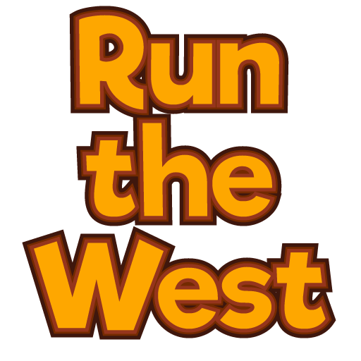 Run the West logo