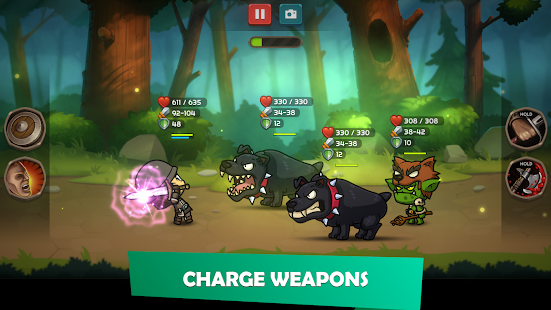 Kinda Heroes: RPG épique, sauvez la princesse ! screenshots apk mod 3