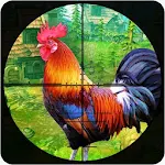 Cover Image of डाउनलोड जंगली चिकन शूटिंग: पागल चिकन पागल मुर्गा  APK