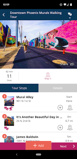 Screenshot of Visit Phoenix